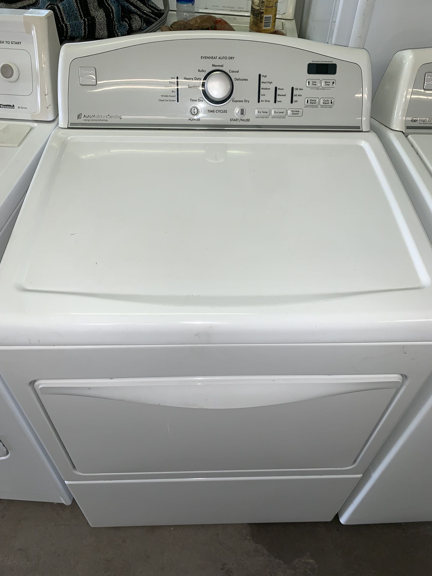 Kenmore set washer and dryer gas