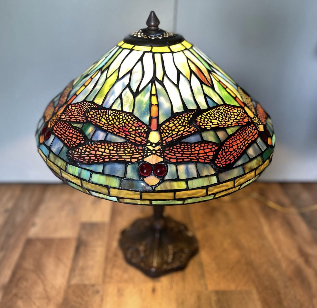 Vintage Dale Tiffany Dragonfly Lamp