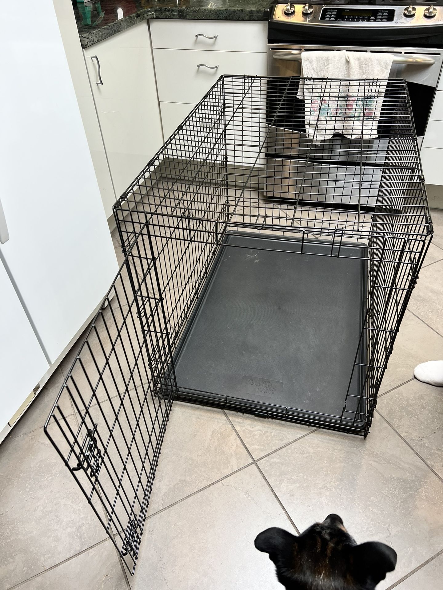 You & Me Folding Dog Crate