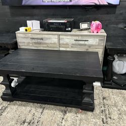 Coffee Table And End Tables