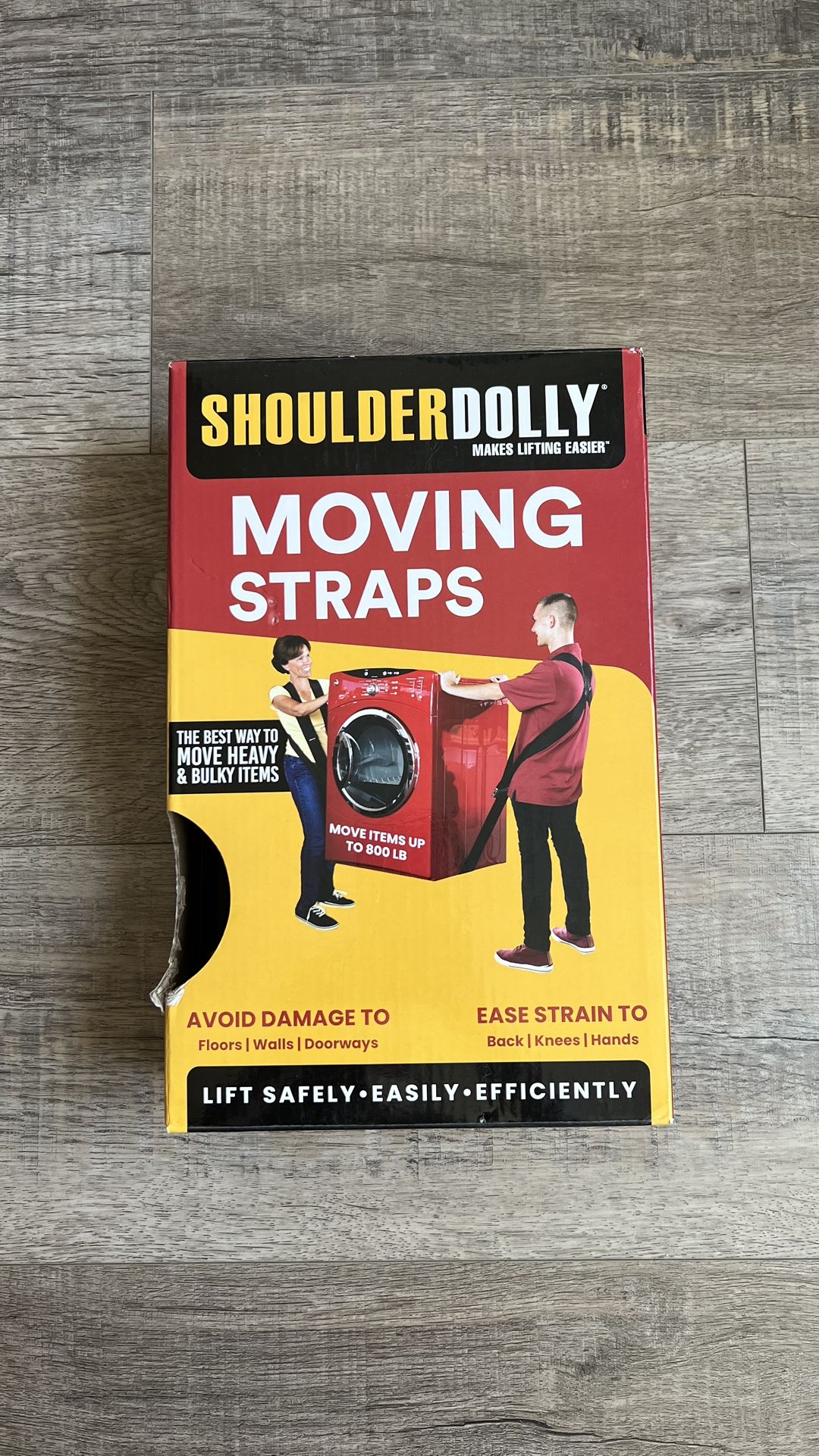 Shoulder Dolly Moving Straps – Lift Heavy Items Safely!