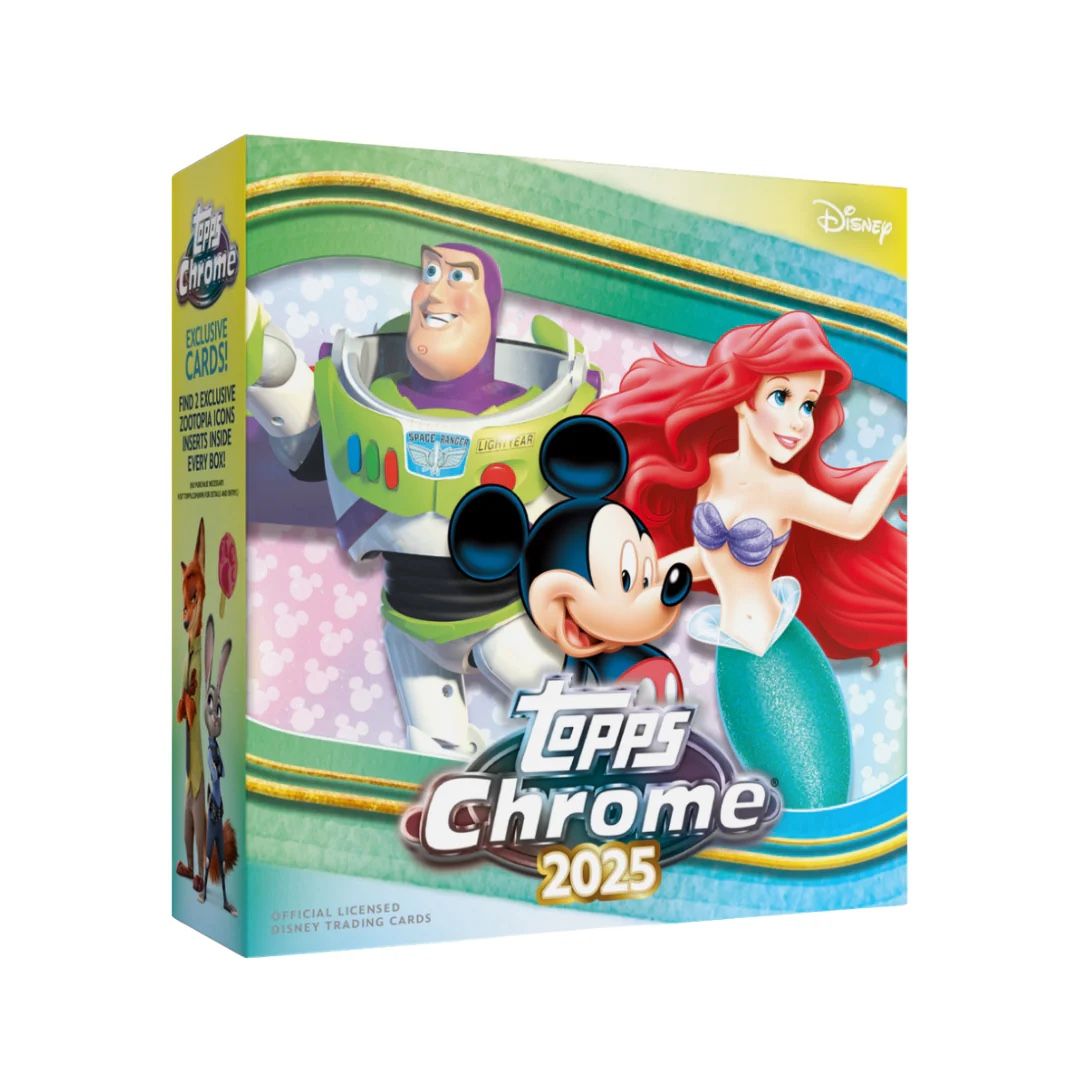 2025 Topps Chrome Mega Box Disney Sealed