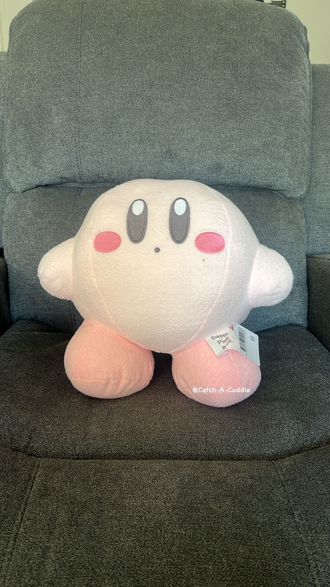 BRAND NEW Sweet Pink Ball Kirby Plush 15"