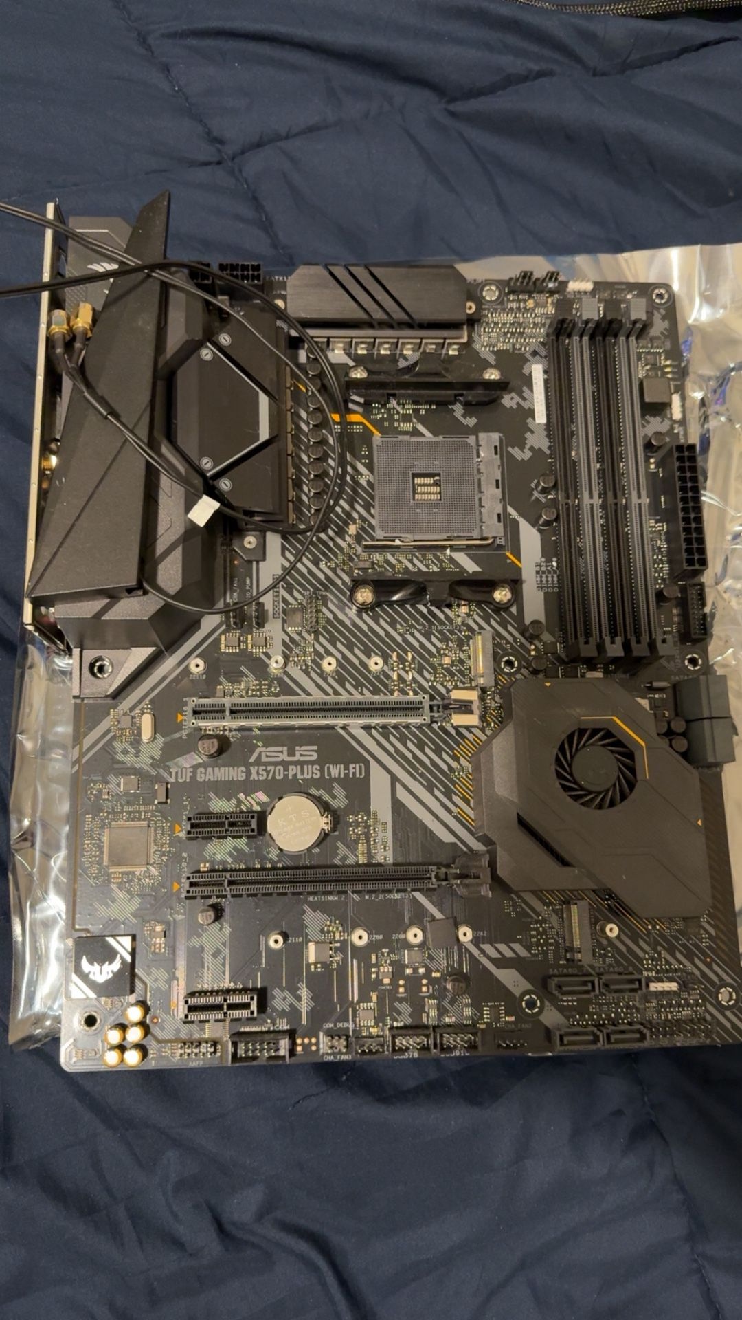 Asus Tuf X570 Plus WiFi motherboard! $100