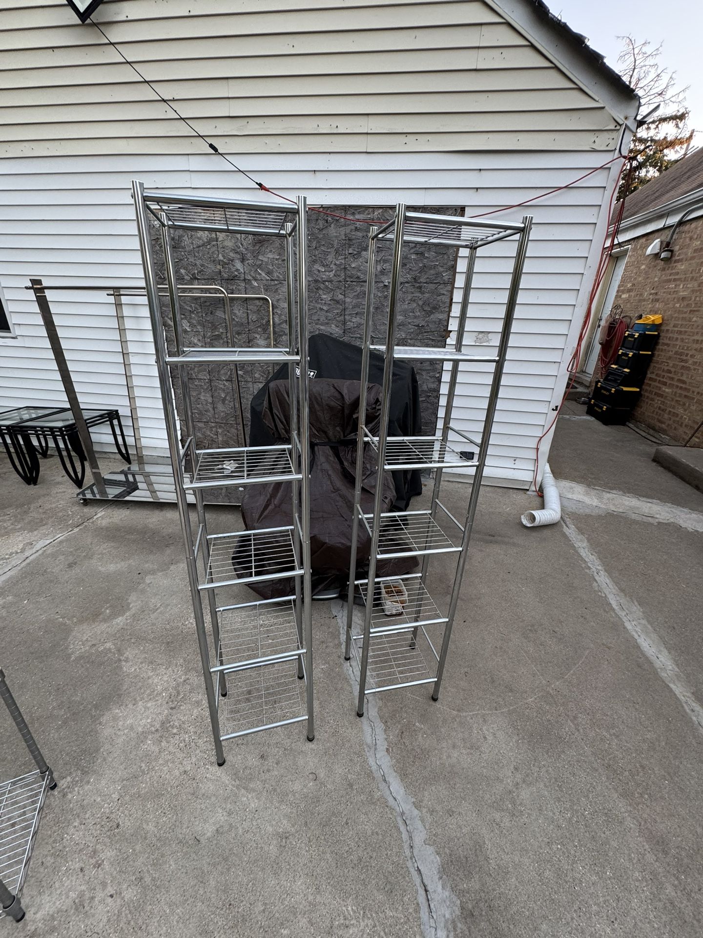 Chrome Metal Wire Shelf