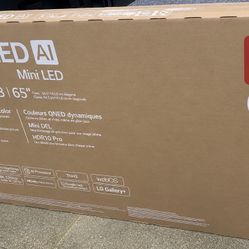 LG 65” QNED75B MiniLed Tv 4k