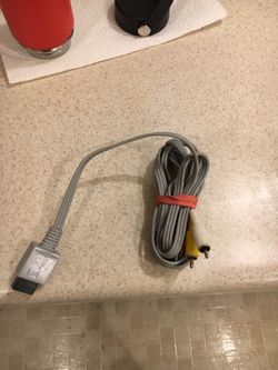 Nintendo wii av cable