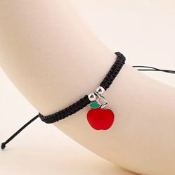 Brand New Teacher Apple Adjustable Bracelet 