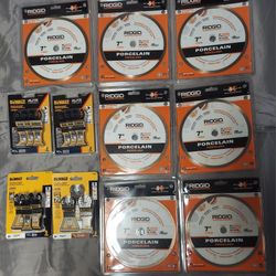 Rigid Diamond Blades & DeWalt Oscillating Blades