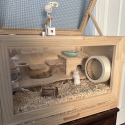 Hamster/ Pet Wood Cage