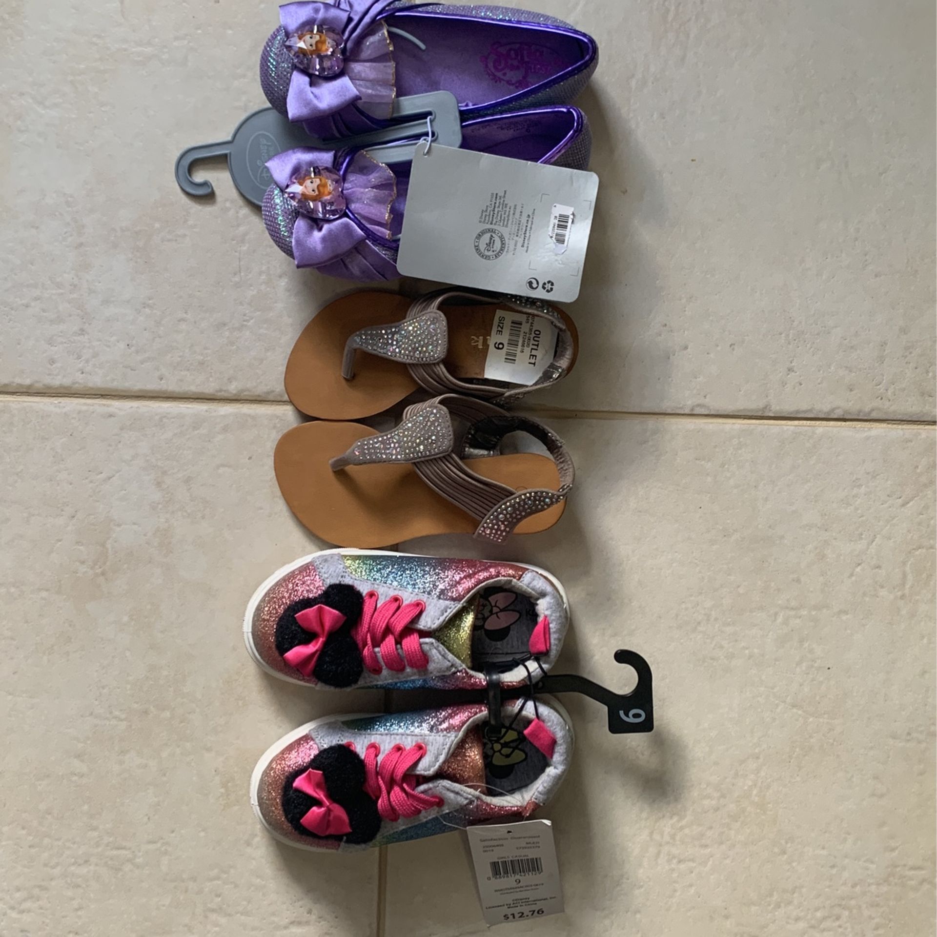 Size 9 Toddler Shoes Nwt