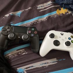 PS4 Controller With Xbox Controller Bundle