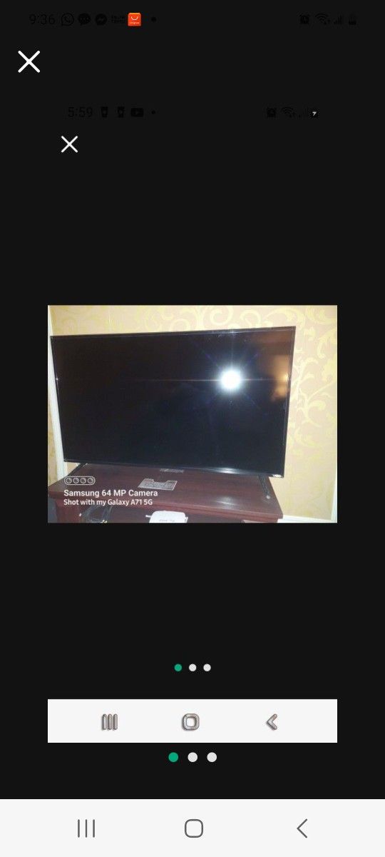 Visio Smart TV 50 Inch With Box