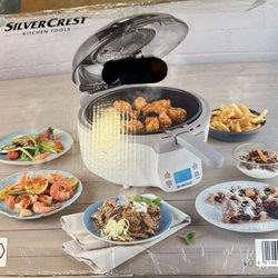 Silver Crest Rotating Basket Air Fryer 140-464 F
