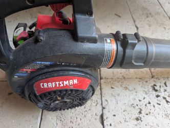 Craftsman gas oil blower