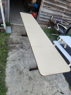 8ft narrow tables