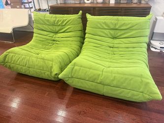 Authentic Togo Ligne Roset Sofa  Roche Verner Space Age MCM