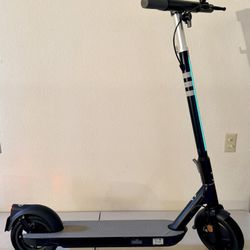 OKAI - Neon Lite Foldable Electric Scooter w/18.6 Miles Max Range & 15.5 mph Max Speed - Black