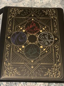 Trading Card Top loader Binder 9 Pockets 288 Cards Hold