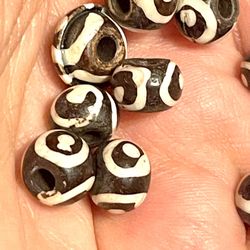 Lot Of 42 Cow Bone Saucer Beads