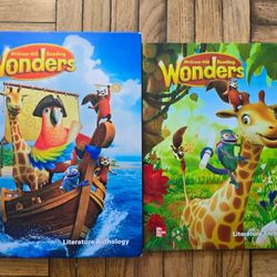 Two McGraw-Hill Wonders Reading books
