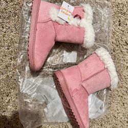 Toddler Pink Boots 