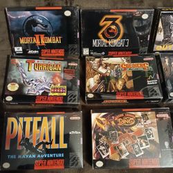 Super Nintendo Games