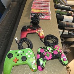 Nintendo Switch Controls And Games Set