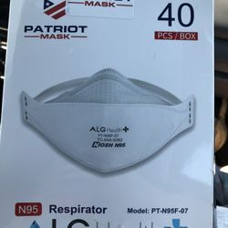 Patriot Mask 40pk New In Plastic 