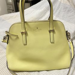 Yellow Kate Spade Bag 