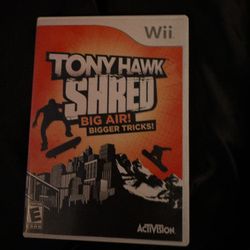 Tony Hawk Shred Wii Game