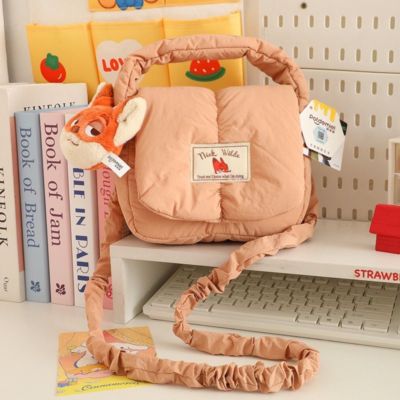 Disney Nick Wilde Zootopia Cloud Shoulder Bag