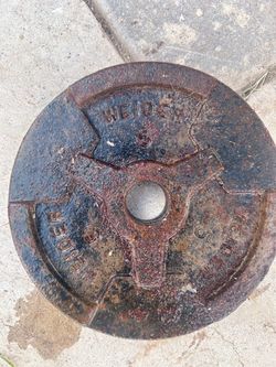 Weider 5 lb Cast Iron Weight Plate