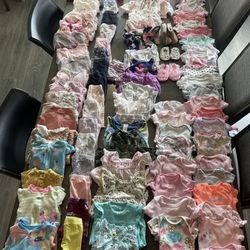 Girls 0-3m and 3m Clothing