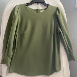 Women’s S Mellóday Olive Green Blouse