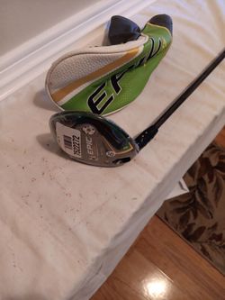 New Callaway Epic Flash #3 Fairway LH 15 degrees Aldila Trinity "A" flex