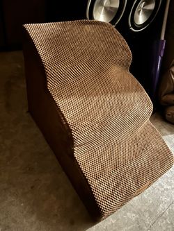 3-Step Pet Stairs with Fabric Cover