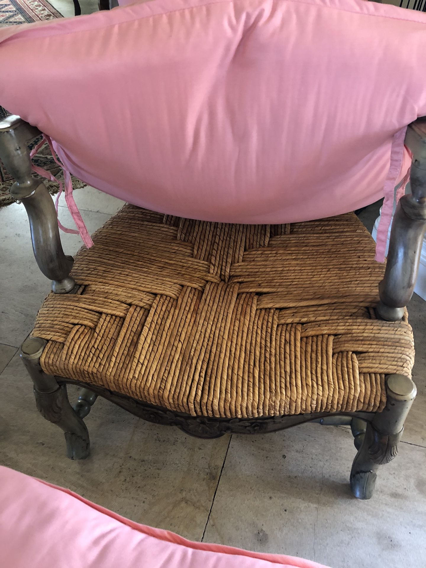 Beautiful Antique pink  Chair 