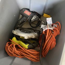 Power Tools - Drill / Saw / Extension Cords 