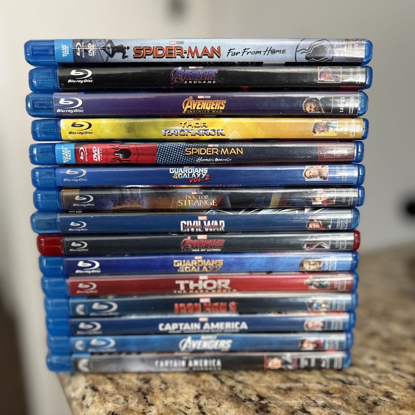 Marvel Blu-Ray Movie Collection