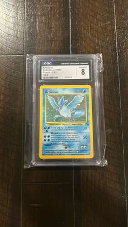 CGC 8 Articuno 2/62 Fossil Holo Rare ENG Pokemon TCG 1999 WOTC