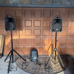 Behringer Europort PPA500BT 6-Channel Portable PA System w/ Bluetooth 500 Watt Setup 
