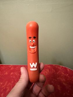 Wienerschnitzel Antenna Weenie Hot Dog Mascot – Vintage Promo Collectible