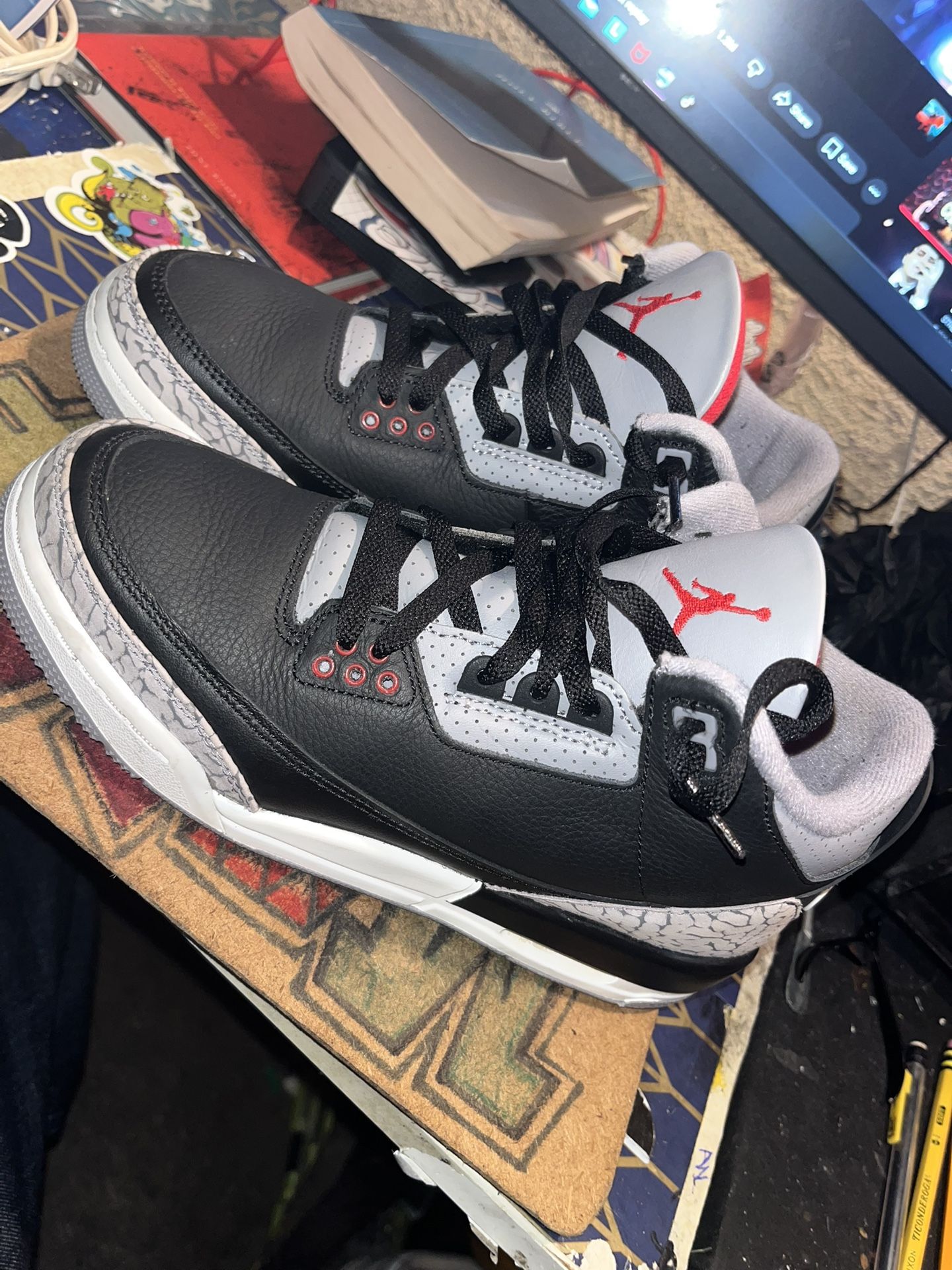 Jordan 3 Retro OG Size 6.5 Y