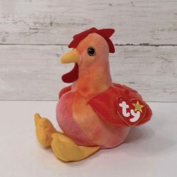 Ty Beanie Babies Strut The Rooster-RETIRED
