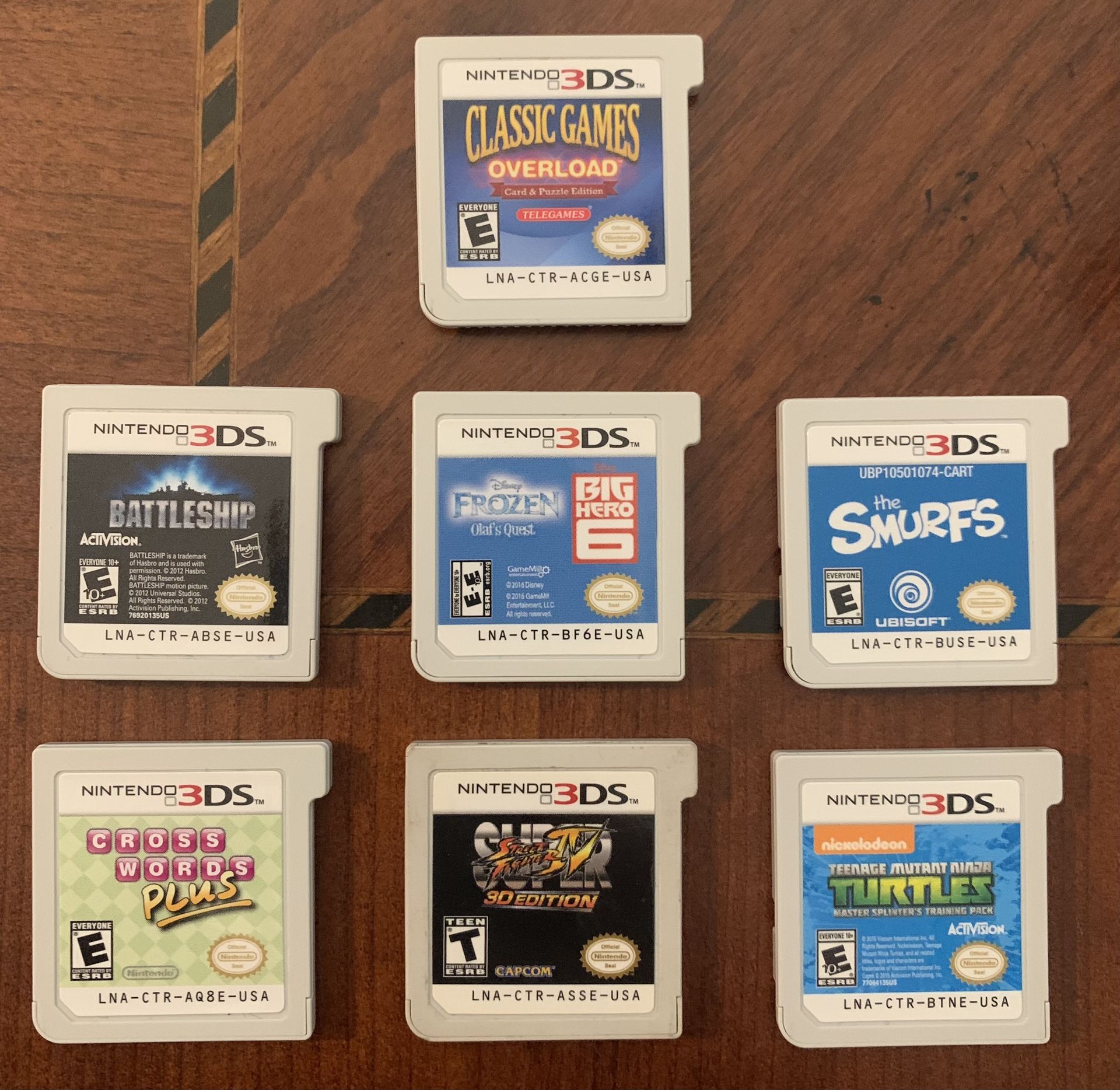 Nintendo DS3 And DS Games $20.00 Each