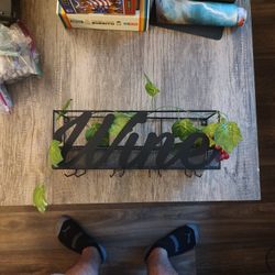 Wine Rack w/ Glass Holder & Cork Cage