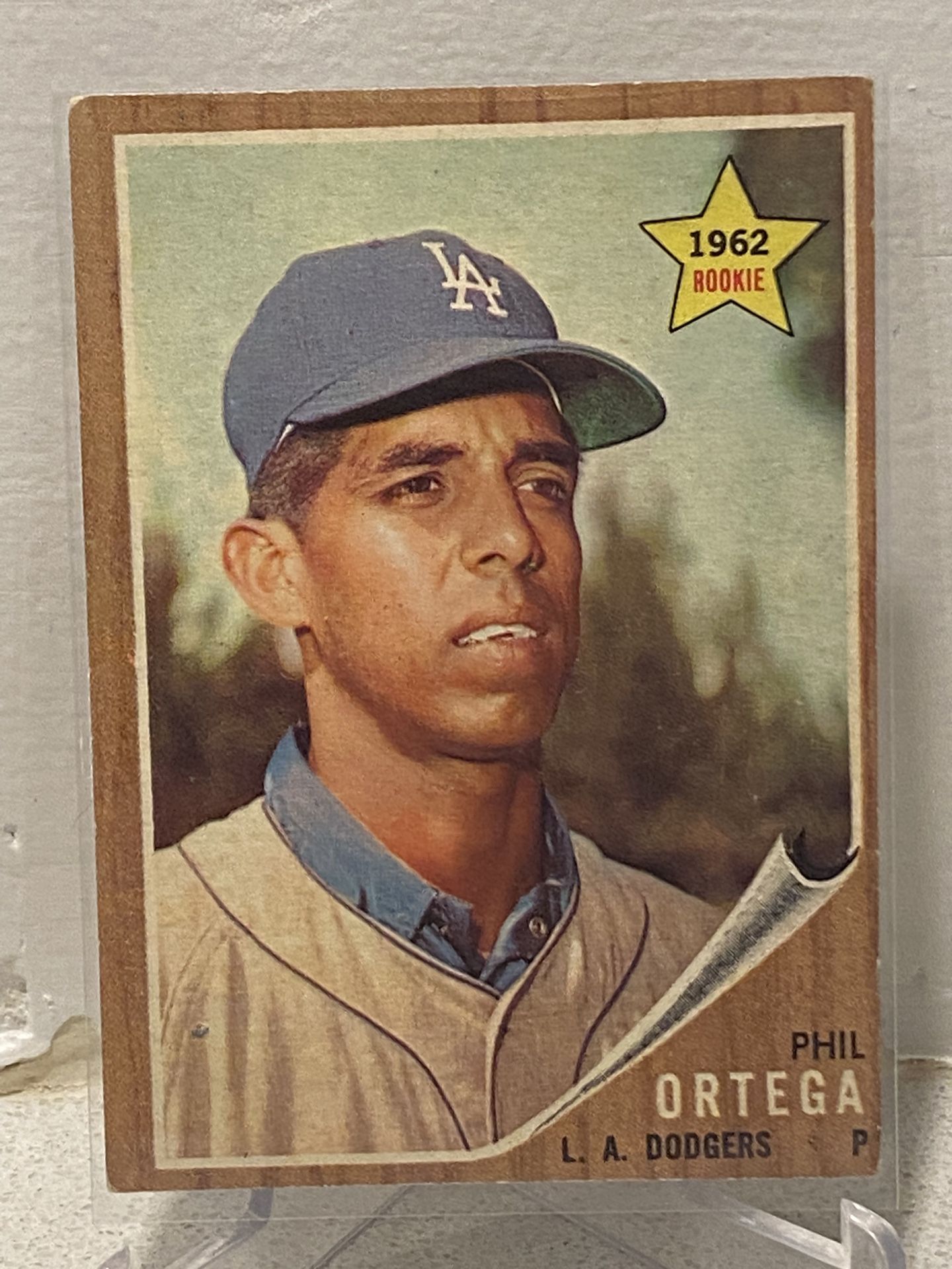 1962 Topps Phil Ortega