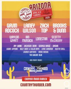 Country Thunder 2026 tickets