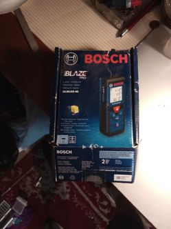 Bosch blaze pro laser measure